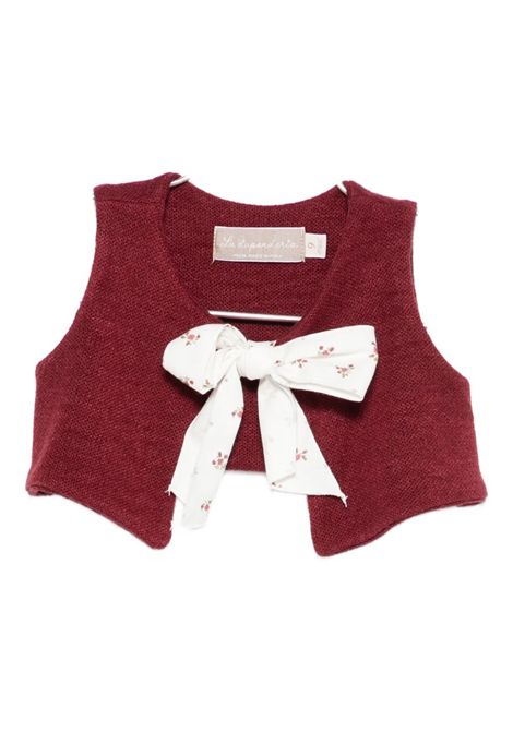 Gilet con fiocco LA STUPENDERIA | 1TCGL22.M16